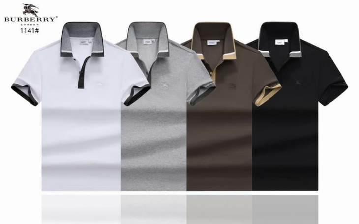 Picture of Burberry Polo Shirts Short _SKUBurberryM-3XL12yr0929436